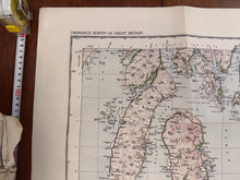 Load image into Gallery viewer, Original WW2 British Army GSGS OS Map of Scotland - South West - The Militaria Shop
