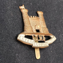 Load image into Gallery viewer, Original WW1 British Army Cap Badge - Loyal Suffolk Hussars - The Militaria Shop