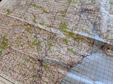 Load image into Gallery viewer, Original WW2 British Army OS Map of Great Britain - Exeter - The Militaria Shop