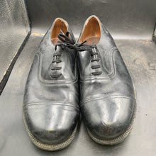 Load image into Gallery viewer, Genuine British Army Black Leather Dress Shoes - Size UK 6 L - The Militaria Shop