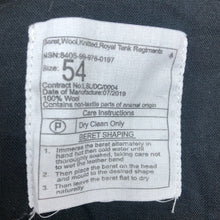 Lade das Bild in den Galerie-Viewer, Genuine British Army Forces Beret - RTR Royal Tank Regiment - Size 54 - The Militaria Shop