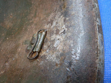 Load image into Gallery viewer, Mk3 Canadian / British Army Original WW2 Turtle Helmet High Rivet - Div Signed - The Militaria Shop