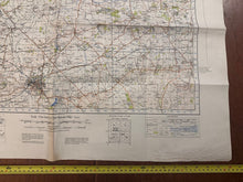 Load image into Gallery viewer, Original WW2 British Army GSGS OS Map of Great Britain - Swindon & Cirencester - The Militaria Shop