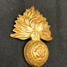 Load image into Gallery viewer, Genuine British Army WW2 Royal Fusiliers Cap Badge - The Militaria Shop