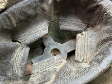 Load image into Gallery viewer, Original WW2 Canadian / British Army Mk3 High Rivet Turtle Helmet & Liner - The Militaria Shop