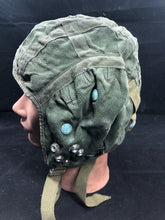 Load image into Gallery viewer, Original Royal Air Force RAF Cold War Period G Type Green Jet Flying Helmet 22C - The Militaria Shop