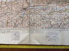 Load image into Gallery viewer, Original WW2 British Army OS Map of Great Britain - Carmarthen - The Militaria Shop