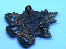 Load image into Gallery viewer, Original Canadian Army The Kent Regiment Cap Badge - The Militaria Shop