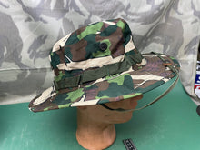 Load image into Gallery viewer, Genuine US Army Jungle Camouflage Boonie Sun Hat Hot Weather Type II -Size 7 1/2 - The Militaria Shop