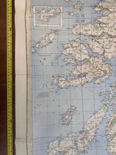 Charger l'image dans la galerie, Original WW2 British Army RAF Navy Base Map of Scotland - Glasgow - The Militaria Shop