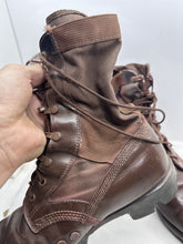 Load image into Gallery viewer, British Army Surplus Brown Leather Combat Boots - WP - Size UK 9 M - The Militaria Shop