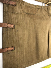 Load image into Gallery viewer, Original WW2 British Army 37 Pattern Despatch Riders High Sided Spats 1943 Dated - The Militaria Shop