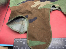 Load image into Gallery viewer, Original US Army M1 Camo Helmet Cover - Vietnam Found - Combat Worn - The Militaria Shop