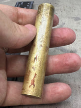 Load image into Gallery viewer, Original WW2 British Army SMLE Enfield Brass Oil Bottle - EFD - 149 - The Militaria Shop