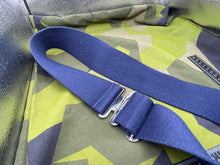 Load image into Gallery viewer, Original British Royal Navy Blue Canvas Stable Belt - Approx 40" Waist - The Militaria Shop