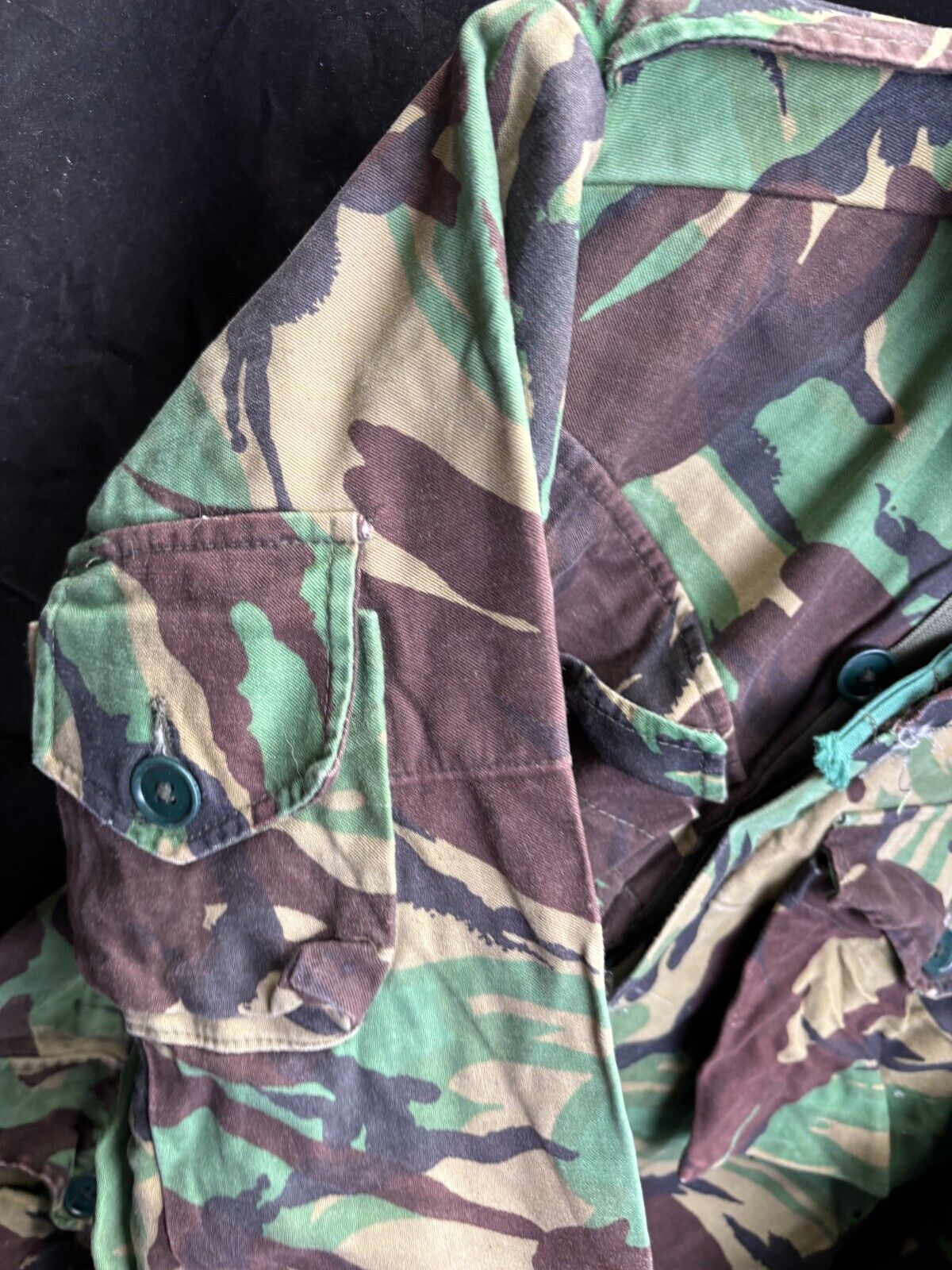 Surplus British Army DPM Pattern Camouflaged Smock Combat- 34in Chest - The Militaria Shop