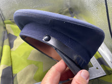 Charger l'image dans la galerie, Blue Airforce Peaked Cap - Size 53cm - The Militaria Shop