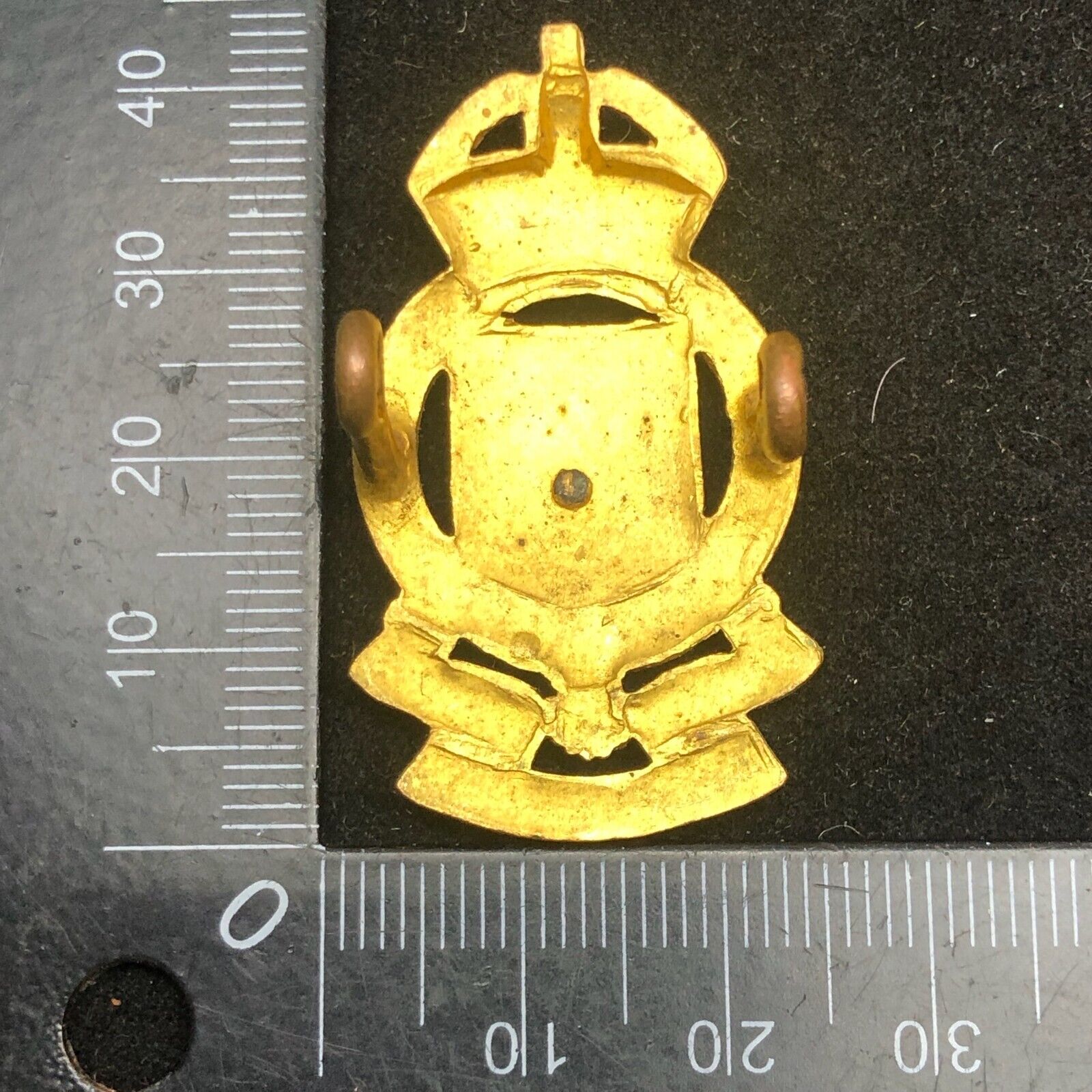 Original WW2 British Army Cap Badge - RAOC Royal Army Ordnance Corps - The Militaria Shop