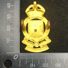 Load image into Gallery viewer, Original WW2 British Army Cap Badge - RAOC Royal Army Ordnance Corps - The Militaria Shop