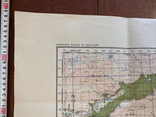 Load image into Gallery viewer, Original WW2 British Army GSGS Map of Scotland - Fort Augustus - The Militaria Shop