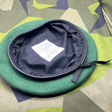 Load image into Gallery viewer, Original British Army Adjutant Generals Corps Green Beret - Size 58cm - The Militaria Shop