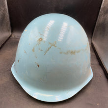 Load image into Gallery viewer, Original Cold War era Czech Army VZ 53-80 Type United Nations UN Blue Helmet - The Militaria Shop