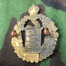 Load image into Gallery viewer, Original Canadian Army Lord Strathcona's Horse (Royal Canadians) Cap Badge - The Militaria Shop