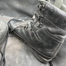 Load image into Gallery viewer, Austrian Army Black Leather Heavy Duty Combat Boots - Size EU 42 - UK 8 - The Militaria Shop