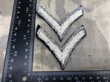 Load image into Gallery viewer, Original US Army WW2/Vietnam War Army Chevron Stripes - Private First Class PFC - The Militaria Shop
