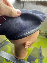 Charger l'image dans la galerie, Original British Army Logistics Corps Beret with Badge - Size 58cm - The Militaria Shop