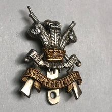 Load image into Gallery viewer, Original British Army Cap Badge - 3rd Carabiners - The Militaria Shop