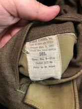 Lade das Bild in den Galerie-Viewer, Original WW2 US Army Class A Dress Jacket 1941 - Private Ryan Prop - 38" Long - The Militaria Shop
