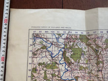 Load image into Gallery viewer, Original WW2 British Army OS Map of Great Britain - Gloucester & Forest of Dean - The Militaria Shop