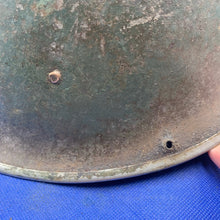 Load image into Gallery viewer, Original WW2 Mk3 Canadian / British Army Turtle Helmet High Rivet - The Militaria Shop
