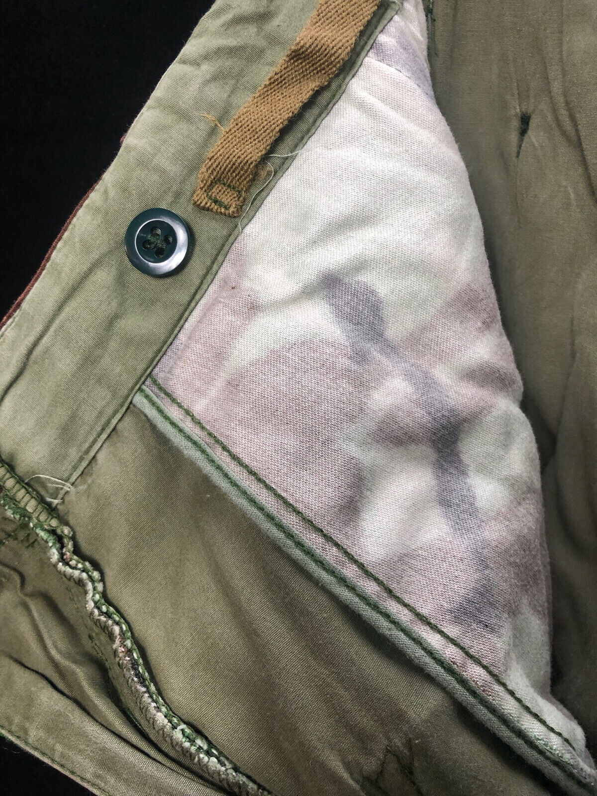 Genuine British Army Forces 68 Pattern DPM Trousers - Size 1 - Waist 28" - The Militaria Shop