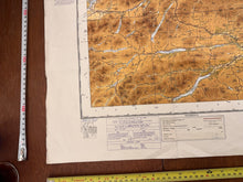 Load image into Gallery viewer, Original WW2 British Army RAF Navy Base Map of Scotland - The Eastern Highlands - The Militaria Shop