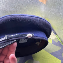 Load image into Gallery viewer, Original British Army Queens Dragoon Guards Peaked Cap - Size 57cm - The Militaria Shop