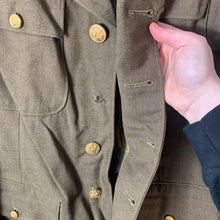 Charger l'image dans la galerie, Original WW2 US Army Class A Dress Jacket 1942 - Private Ryan Prop - 38" Regular - The Militaria Shop