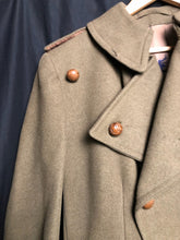 Load image into Gallery viewer, Original WW2 British Army Officers Greatcoat - The Militaria Shop
