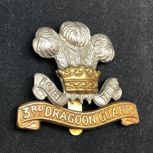 Charger l'image dans la galerie, Original WW2 British Army Cap Badge - 3rd Dragoon Guards - The Militaria Shop
