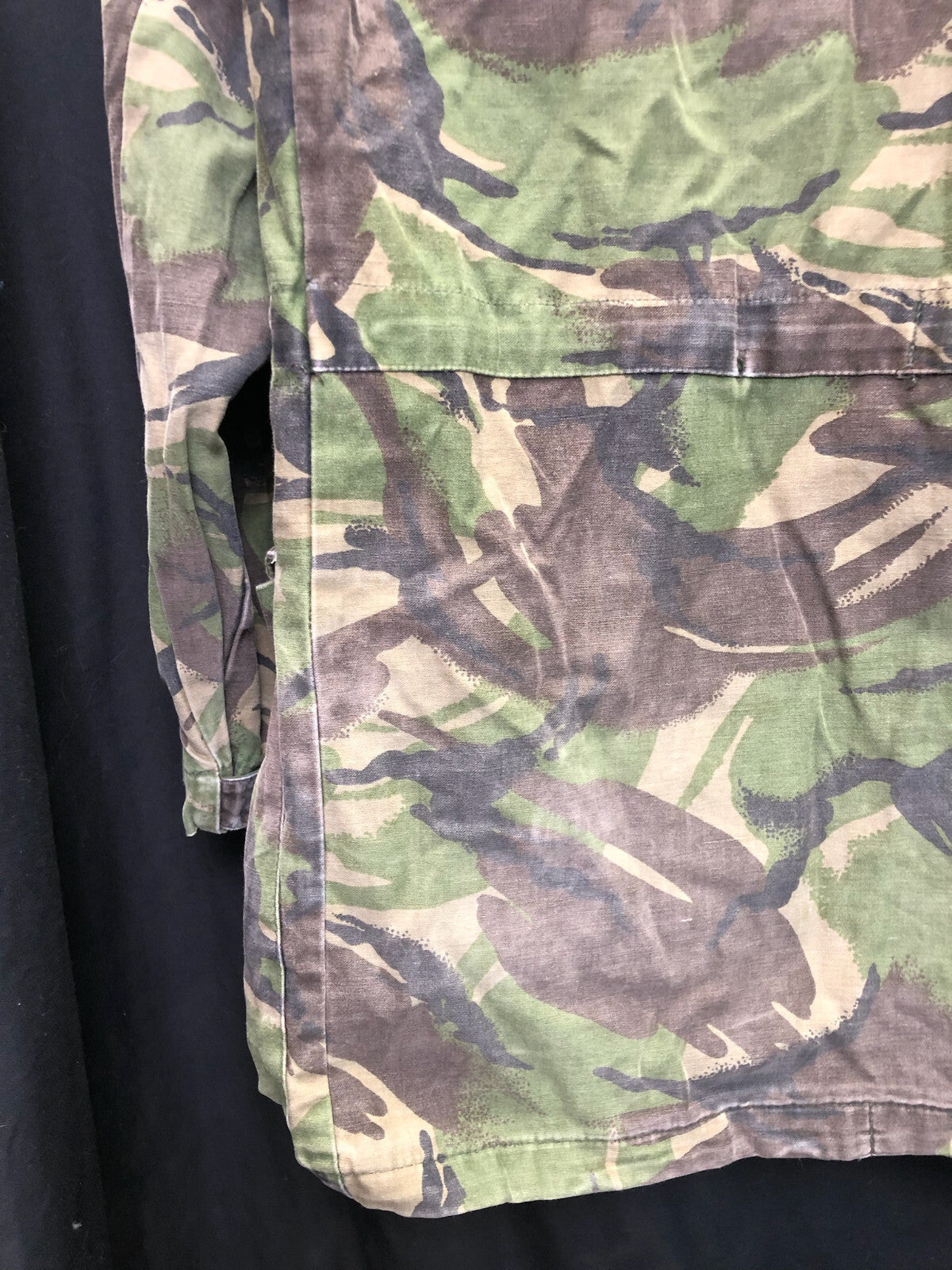 Vintage British Army Surplus Camouflaged Combat DPM Jacket - Size 180/96 - The Militaria Shop