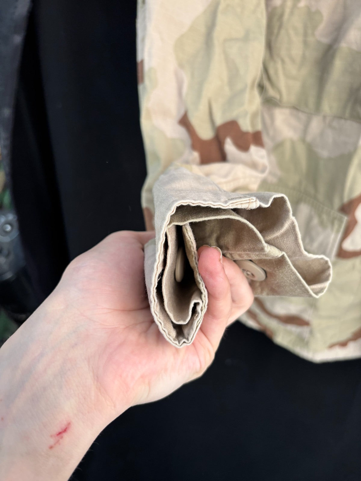 Gulf War US Army DCU Camouflaged Combat Field Coat/Jacket - Medium/Regular - The Militaria Shop