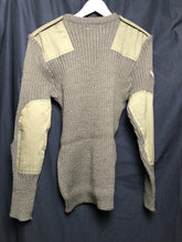 Load image into Gallery viewer, Genuine British Army OD Olive Green Pull Over Commando Jumper Wool - Size 94cm - The Militaria Shop