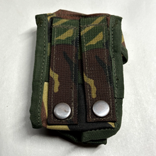 Load image into Gallery viewer, Dutch NL Army Issue Woodland DPM Camouflage MOLLE Empty Grenade Webbing Pouch - The Militaria Shop