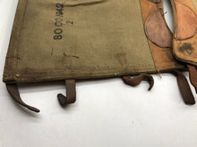 Load image into Gallery viewer, Original WW2 British Army 37 Pattern Despatch Riders High Sided Spats 1942 Dated - The Militaria Shop