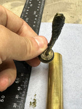 Load image into Gallery viewer, Original WW1 British Army SMLE Enfield Brass Oil Bottle - ESS - The Militaria Shop