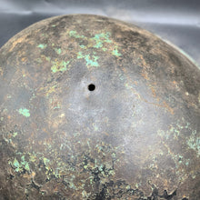 Lade das Bild in den Galerie-Viewer, Original British Army WW2 Mk2 Combat Steel Helmet - The Militaria Shop
