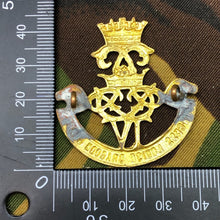 Load image into Gallery viewer, Original British Staybrite Army Cap - 4th Princess Louise Dragoon Guards - The Militaria Shop