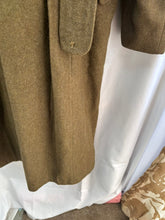 Load image into Gallery viewer, Original WW2 Canadian Army Soldiers Greatcoat - Size 38" Chest - The Militaria Shop