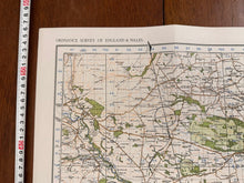 Load image into Gallery viewer, Original WW2 British Army GSGS OS Map of England - Darlington - The Militaria Shop